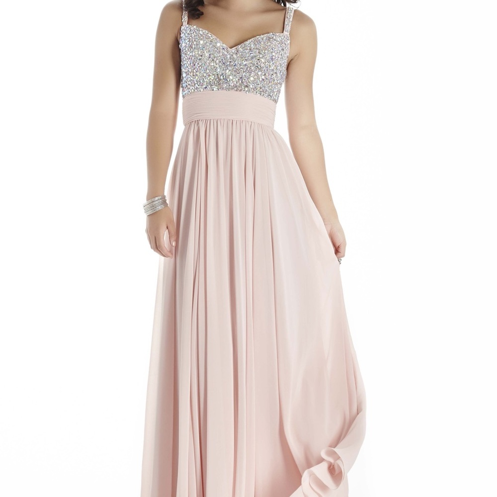 Sleeveless Beaded Gown - Picture 1 of 3